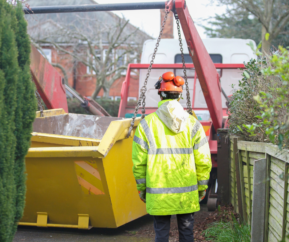 Wait and load skip hire and waste disposal in Edinburgh, click here for wait and load skip hire prices in the Edinburgh area